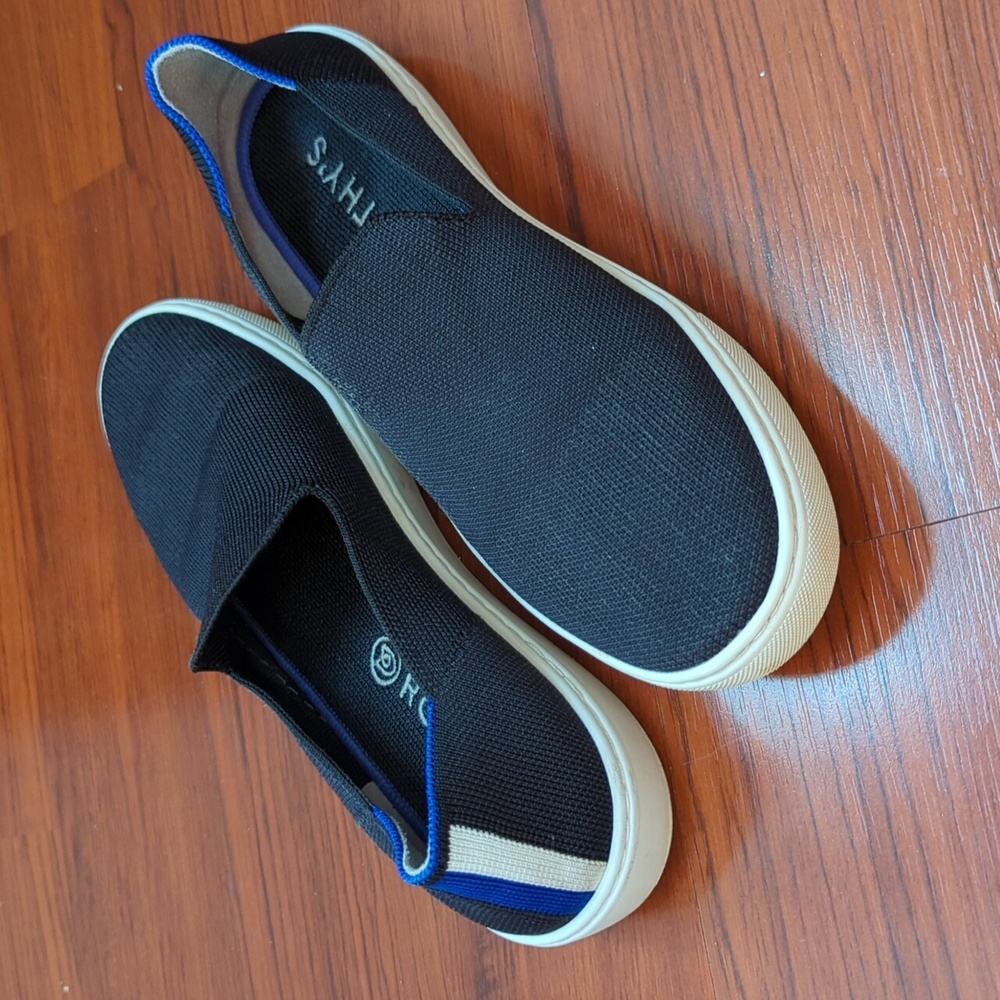 Rothy's Black Original Sneaker Size 7.5